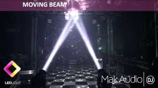 MAK AUDIO MOVING BEAM LED 60W ULTRA POWER  PRISMA LL60MB [upl. by Apfelstadt]