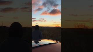 Sunrise 🌅 automobile sunrise car kaliningrad калининград automobile video photo клд [upl. by Triplett]