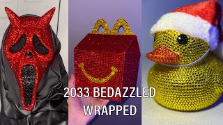 2023 Bedazzled Wrapped Everything I Bedazzled This Year [upl. by Eamon]