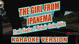 The Girl From Ipanema  Frank Sinatra ft Antonio Carlos Jobim  karaoke [upl. by Freddy]