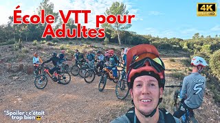 1ère fois à lécole VTT pour Adultes jai kiffé 😎 avec vttplaisir rocadrenalinecaillouxman3831 [upl. by Nesline]