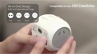 UPPEL Universal Travel Adapter [upl. by Nessnaj]