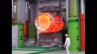 13000 Ton large open die forging press [upl. by Dyal198]