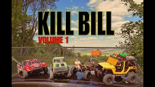 kill crawlers rc carisma sca1e coyote vs axial scx10 110 [upl. by Nnylahs]