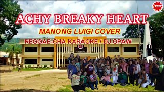 ACHY BREAKY HEART I REGGAE  CHA KARAOKE I DJ OPAW I TNO KARAOKE [upl. by Enovi]