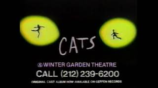 Cats Musical Commercial WNYW 1988 [upl. by Acalia739]