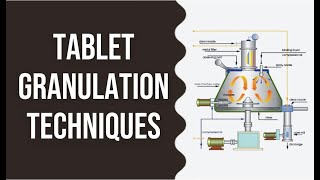 TABLET GRANULATION TECHNIQUES  TYPES OF GRANULATION  DETAILED EXPLANATION [upl. by Cybill]