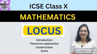 Locus ICSE Class 10 Mathematics [upl. by Aisatna]