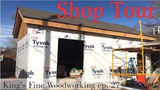 27  Woodworking Shop Tour 2017 Kings Fine Woodworking [upl. by Ayomat]