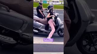 Talented short lady  fun drive  subscribe funny funnylaugh love funnymoment shorts [upl. by Ellenuahs]