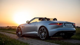 Jaguar FType Convertible P450 AWD Stock Exhaust Sound [upl. by Yerd]