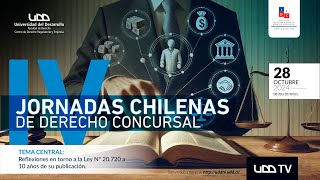 Webinar  IV Jornadas Chilenas de Derecho Concursal [upl. by Power]