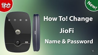 How To Change JioFi Name and Password 2017 [upl. by Anauqaj503]