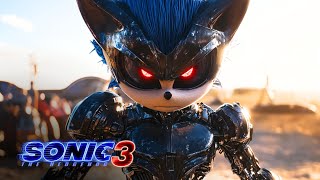 SONIC THE HEDGEHOG 3 Movie 2024 Metal Sonic Teased [upl. by Eirb487]