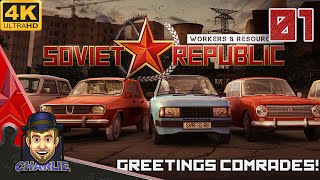 MY GLORIOUS REGIME BEGINS  Workers and Resources Gameplay  01  Soviet Republic Lets Play [upl. by Htelimay446]