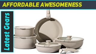 CAROTE Cookware SpaceSaving Multipurpose and NonStick [upl. by Rodenhouse256]