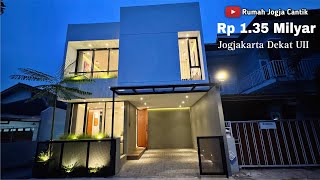 Rumah Industrial Cakep Banget ‼️ Tinggal Bawa Koper Harga MURAH 135 Milyar Udah Bonus Furnished [upl. by Tudela]