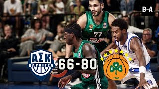 Karditsa  Panathinaikos 6680  Full Highlights  GBL Round 1  06102024 [upl. by Freeborn]