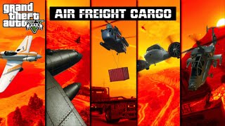 GTA 5 Online Air Freight Business Setup  GTA Online  No Commentary  VK Pro Gamerz [upl. by Tezil]