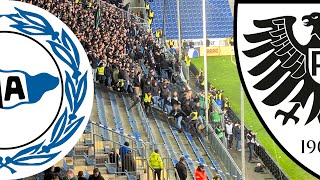 ELFMETERSCHIEßEN amp KRAWALL IM DERBY UMS FINALE  Stimmungsvlog bei Bielefeld⚫⚪🔵 vs ⚫⚪🟢Münster [upl. by Tolecnal410]