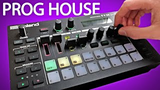 Progressive House jam on the Roland MC101 [upl. by Gimble]