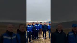 Polish President Andrzej Duda visited the ArmeniaAzerbaijan border [upl. by Ahsekar]