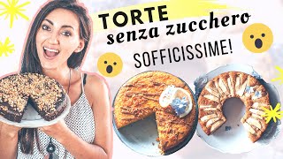 TORTA SENZA ZUCCHERO  DI MELE AL CIOCCOLATO DI CAROTE e SENZA BURRO [upl. by Ahseeyt]