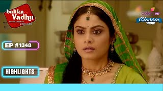 Anandi ने खाना बनाने में Sanchi की मदद की  Balika Vadhu  बालिका वधू  Highlight  Ep 1348 [upl. by Novaelc]