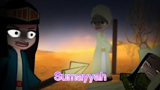 Sumayyah 💙  Gacha Muslim🕌💛🕋  Audio  Muhammad The Last Prophet [upl. by Neeloj]