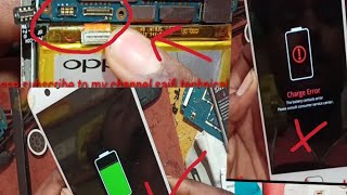 oppo f3 charging error problem 100 solution03032k21 [upl. by Liddle]