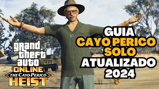 COMO FAZER O GOLPE DE CAYO PERICO EM 2024  MINHA ROTA SOLO COM DESAFIO ELITE GTA Online [upl. by Ettesyl]