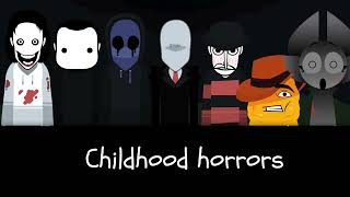 Childhood Horrors  Incredibox mix  Ozzybox Terrors [upl. by Yv]