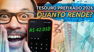 QUANTO RENDE INVESTIR R 200 NO NOVO TESOURO PREFIXADO 2026 O QUE MUDOU [upl. by Llenrev375]