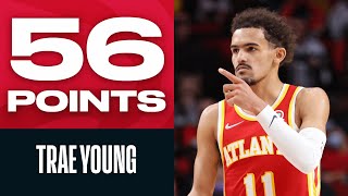 Trae Young Goes INSANE on CAREERHIGH 56 PTS [upl. by Dud110]