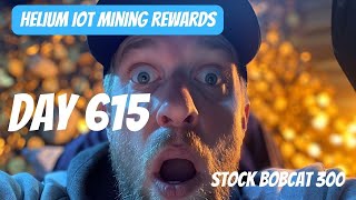 Helium Crypto Miner Earnings Update  Dec 18 2023 Day 615  Mining IOT Using Stock Bobcat 300 [upl. by Inal512]