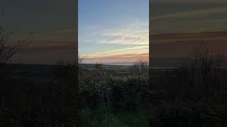 Devon Sunset sounds woodbury sunsetlovers sunsetview asmrsounds shortsvideo [upl. by Naedan]