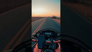 Passeio de Bros 160 honda gopro bros pordosol [upl. by Nyladnek]