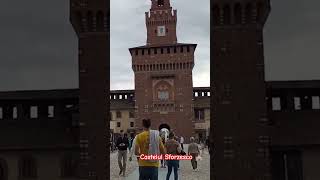 🏰 Sforzesco Castle Italy🏰🇮🇹 2024 vacancy milano italia dom travel museum [upl. by Pinkerton]