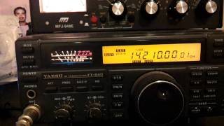 VK5MTM amp F5PAU on 20 meters  just a quick video [upl. by Debbee]