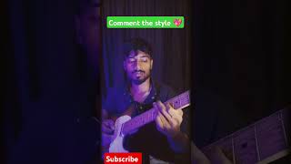 Easy Guitar lick 💓☘️🎸 reels guitar bollywood guitarcover cover [upl. by Adnama]