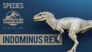 Indominus rex  SPECIES PROFILE  Jurassic World Evolution [upl. by Assert747]