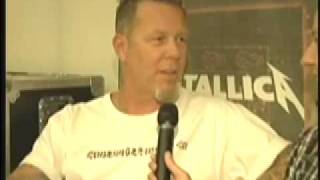 Interview Metallica James Hetfield parte 1 by Claudio Rodriguez [upl. by Ingraham]