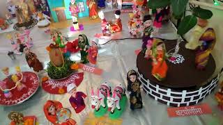 Gauri Ganpati Decoration Theme Festivals of Maharashtra [upl. by Pedrick]