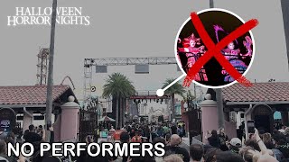 quotOpening Scaremonyquot WITHOUT Performers  Halloween Horror Nights 2024  Universal Studios Florida [upl. by Arrotal]