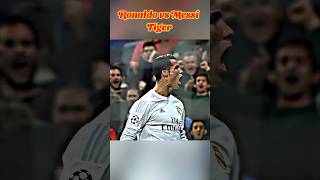 Is Messi a WHITE Tiger and Ronaldo a ROYAL Bengal in Football shorts ronaldo cristiano messi [upl. by Adnuhsor]