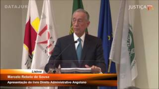 Marcelo Rebelo de Sousa quotDireito Administrativo Angolanoquot Nova Direito 15 2 2017 [upl. by Ahseikan]