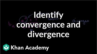 Worked example sequence convergencedivergence  Series  AP Calculus BC  Khan Academy [upl. by Norita]