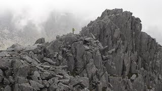 Britains Mountain Challenges Tryfan and Bristly Ridge scrambling [upl. by Aniz]