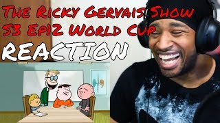 The Ricky Gervais Show S3 Ep12 World Cup REACTION  DaVinci REACTS [upl. by Asaert]