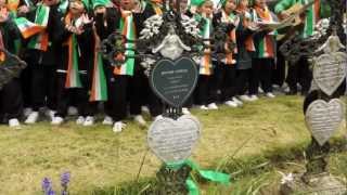 Fields of Athenry at Brother Walfrids GravesideThai Tims [upl. by Julius]